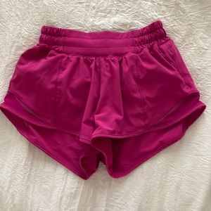 Lululemon hotty hot shorts. Size 0. Great condition! Selling for $30